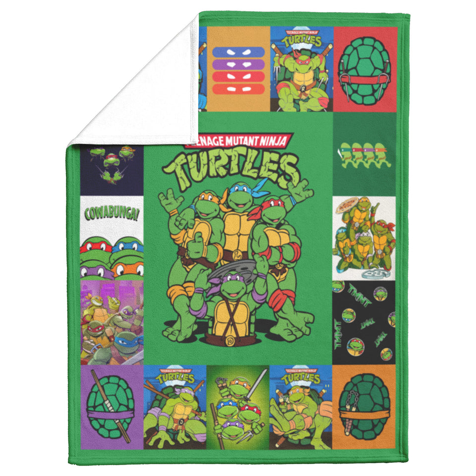 Teenage Mutant Ninja Turtles Blanket, Teenage Mutant Ninja Turtles Quilt Ver 2 copy