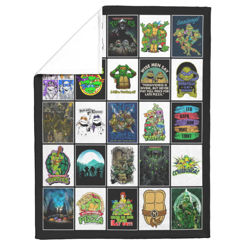 Teenage Mutant Ninja Turtles Blanket, Teenage Mutant Ninja Turtles Quilt Ver 3 copy