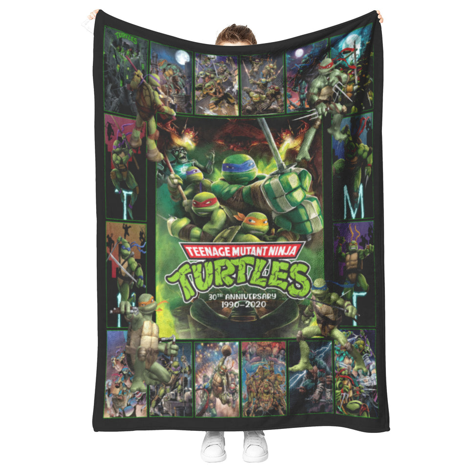 Teenage Mutant Ninja Turtles Blanket, Teenage Mutant Ninja Turtles Quilt Ver 4 copy