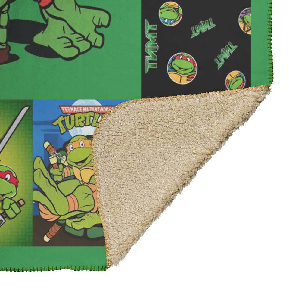 Teenage Mutant Ninja Turtles Blanket, Teenage Mutant Ninja Turtles Quilt Ver 2 copy