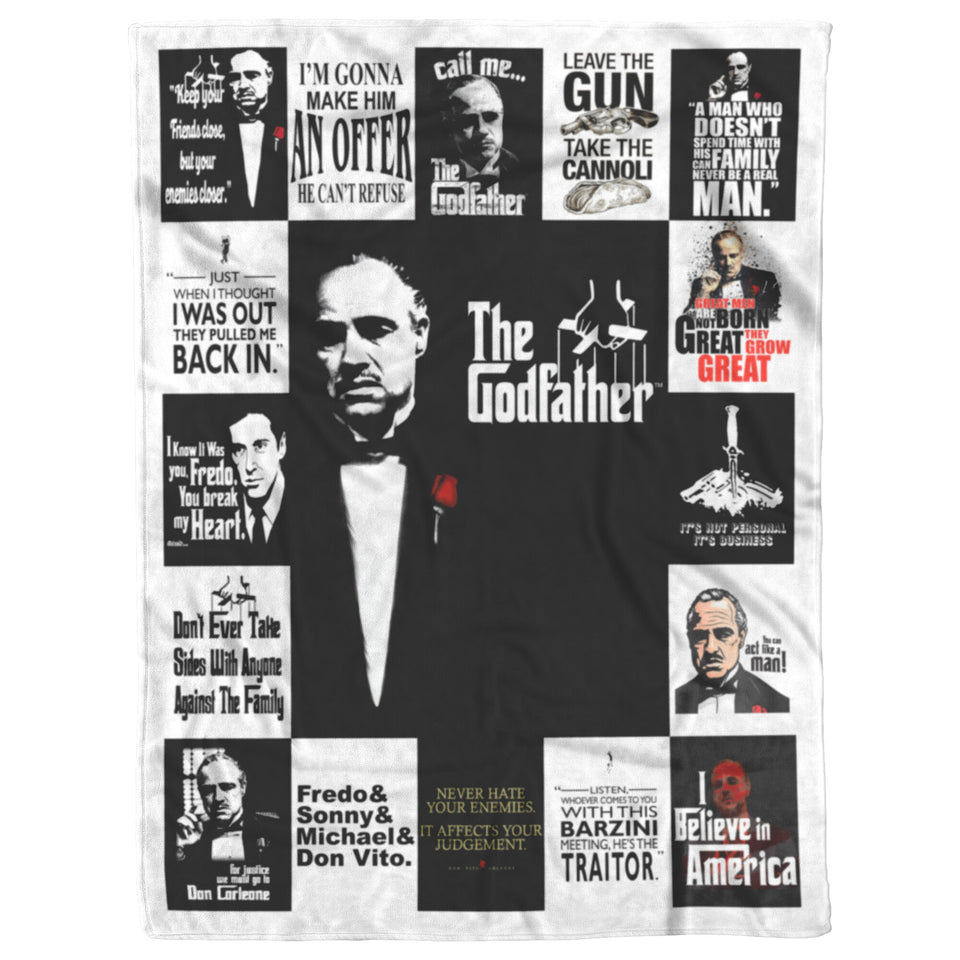 The Godfather Quilt The Godfather Movies Blanket 60x80