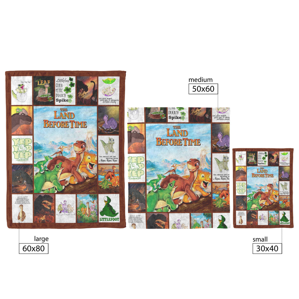 The Land Before Time Blanket