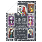 The Nightmare Before Christmas blanket