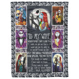The Nightmare Before Christmas blanket