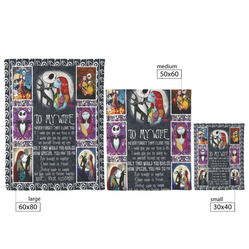 The Nightmare Before Christmas blanket