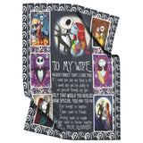 The Nightmare Before Christmas blanket