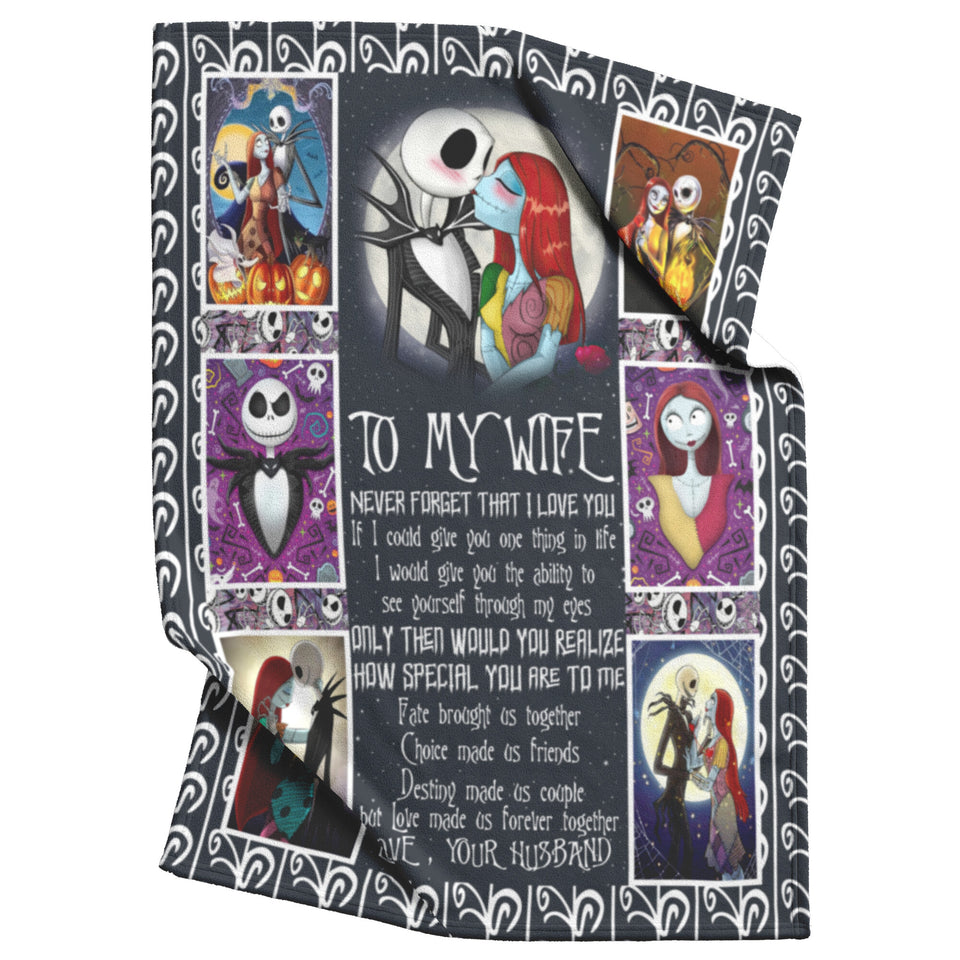 The Nightmare Before Christmas blanket