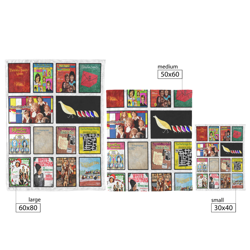 The Partridge Family Blanket
