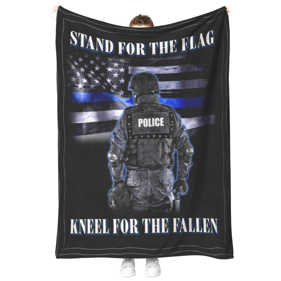 Thin Blue Line American Flag v1 50x60 1