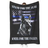 Thin Blue Line American Flag v1 50x60 2