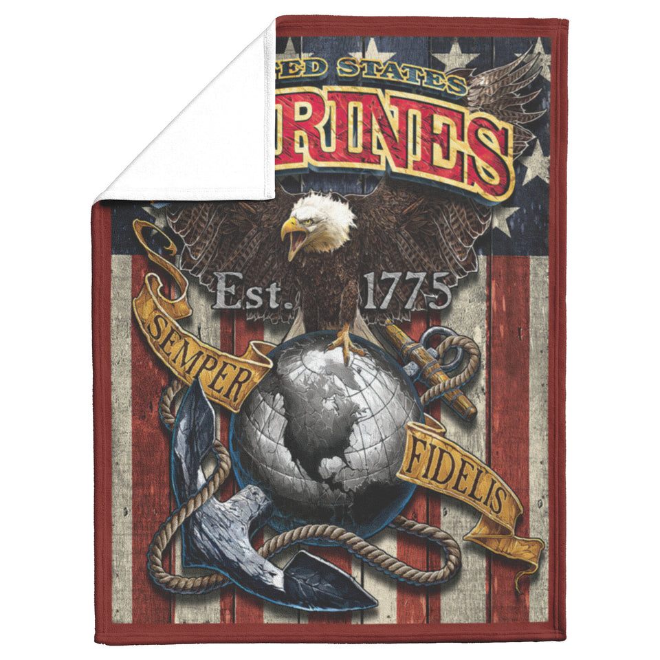 United States Marine Corps blanket