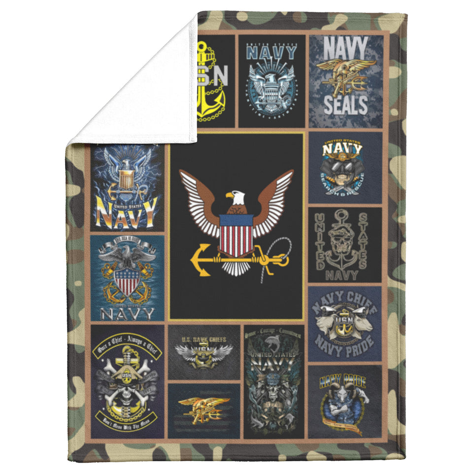 United States Navy Blanket 60x80