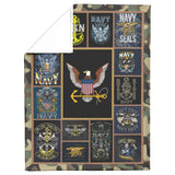 United States Navy Blanket 60x80