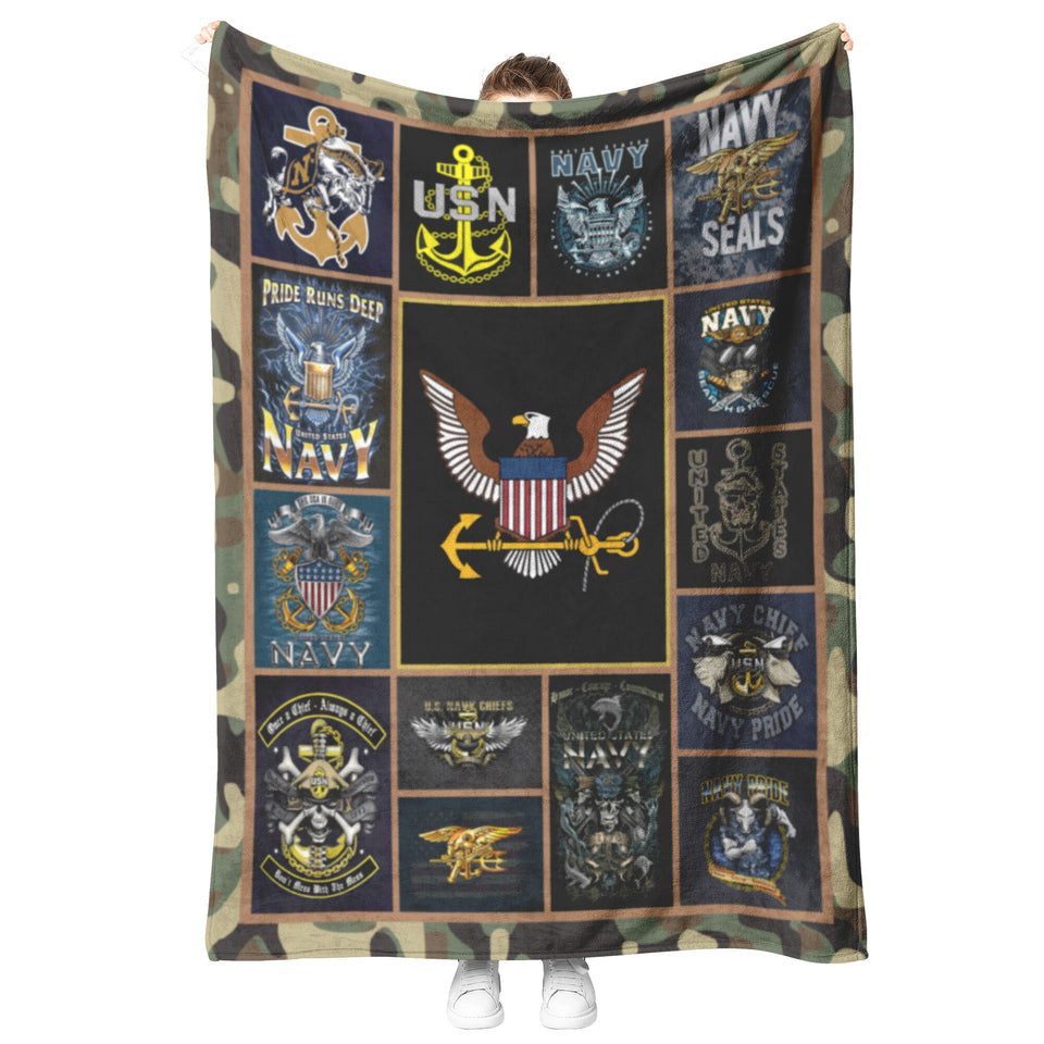 United States Navy Blanket 60x80