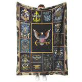 United States Navy Blanket 60x80