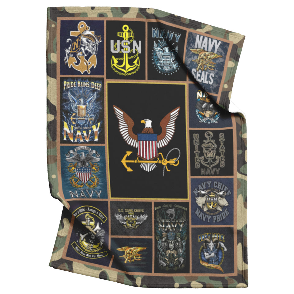 United States Navy Blanket 60x80