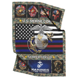 Us Marine Corps Marines Blanket 50x60