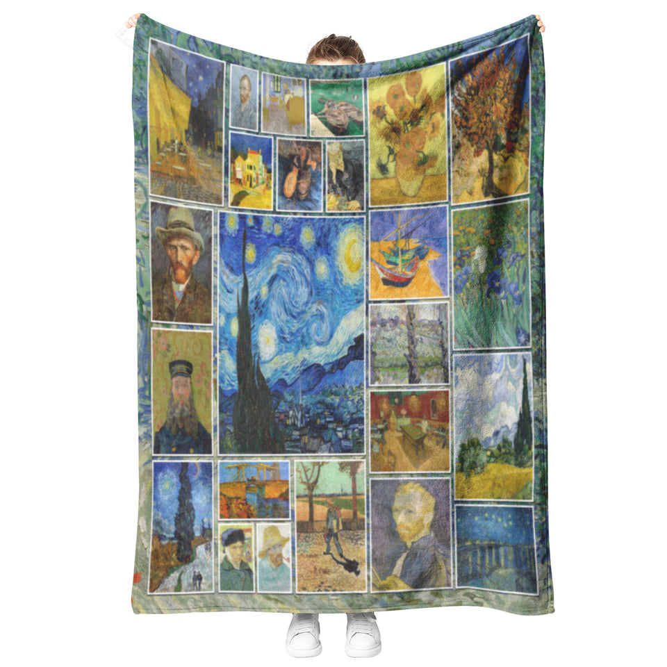 Van Gogh Collection Blanket