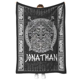 Viking Odin God Art Blanket