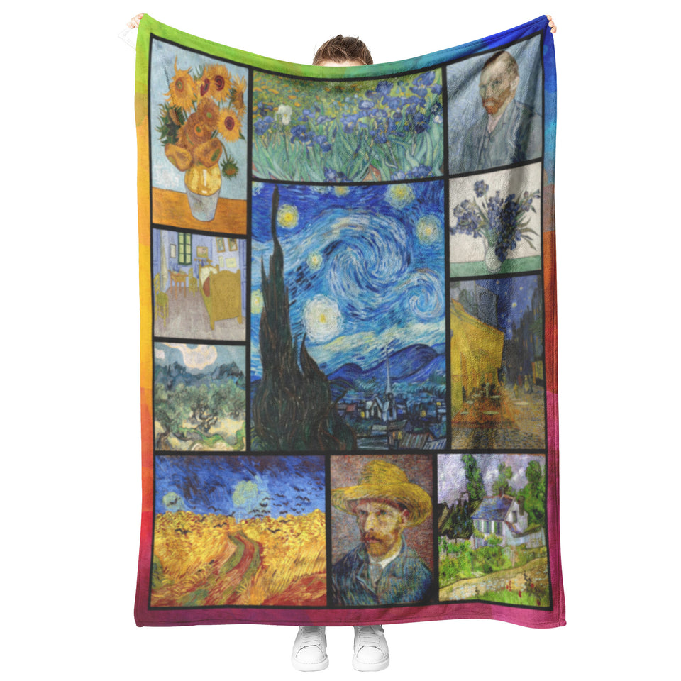 Vincent Van Gogh Blanket