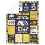Volleyball Gifts Blanket copy