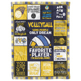 Volleyball Gifts Blanket copy