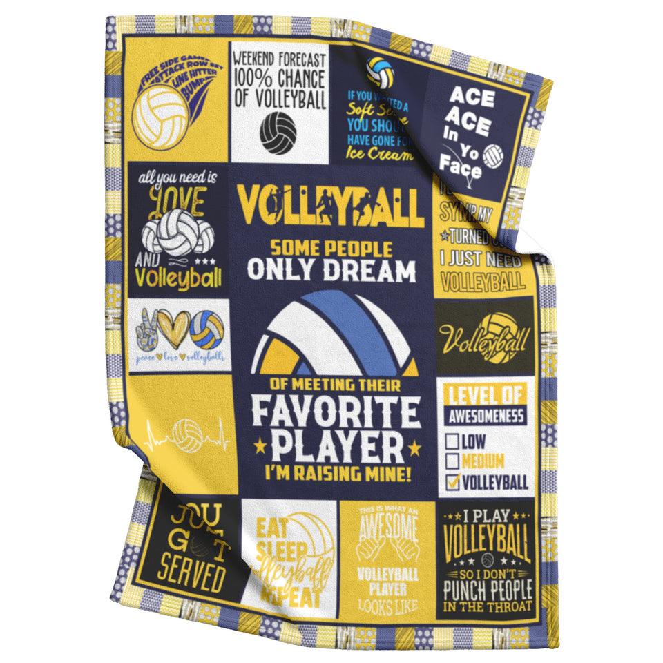 Volleyball Gifts Blanket copy