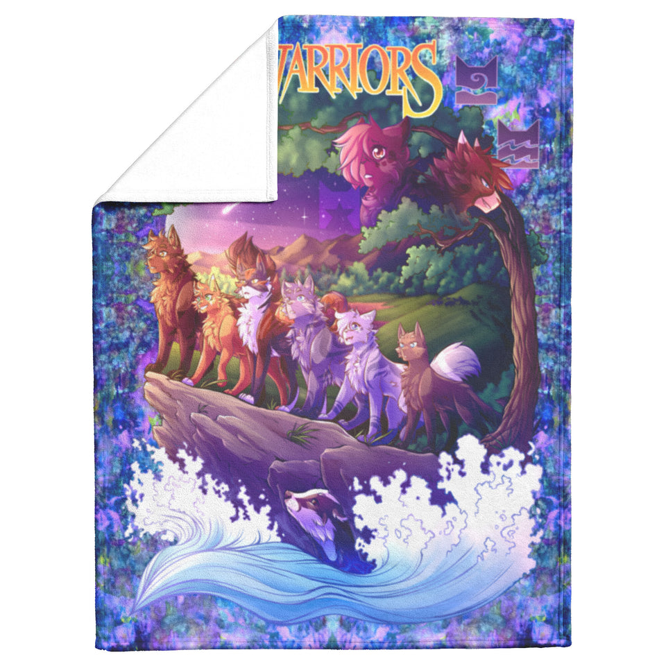 Warriors Cats Blanket 50x60