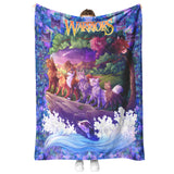 Warriors Cats Blanket 50x60