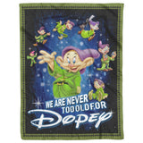 We Are Never Too Old For Dopey Blanket