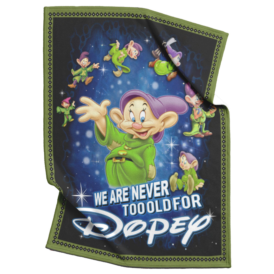 We Are Never Too Old For Dopey Blanket