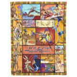 Wile E. Coyote and the Road Runner Blanket