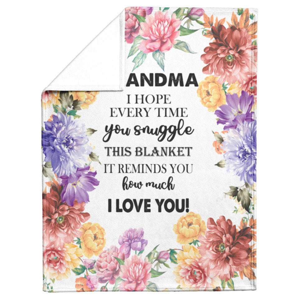 Xutapy Grandma Gifts Blanket