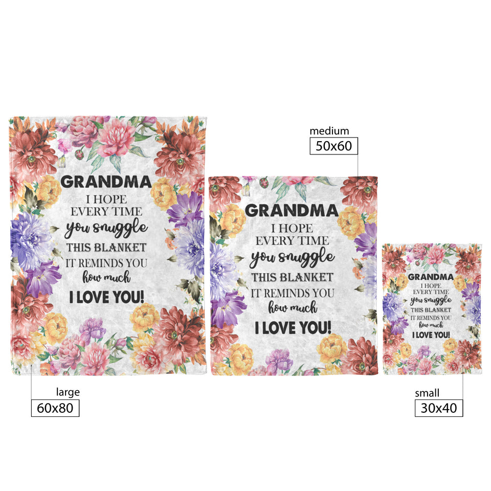 Xutapy Grandma Gifts Blanket