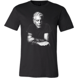 Anthony Bourdain T-Shirt Chef Gift - Anthony Bourdain Shirt - Canvas Unisex T-Shirt TL