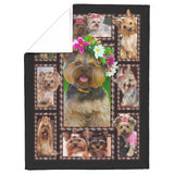 YORKIE Dog Blanket