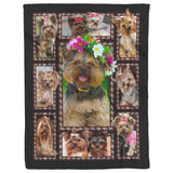 YORKIE Dog Blanket