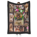 YORKIE Dog Blanket
