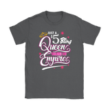 Mens Womens 5 Bling Queen Building Paparazzi Cool Black T-shirt Paparazzi 5$ tee TL