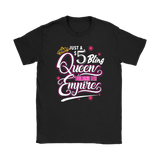 Mens Womens 5 Bling Queen Building Paparazzi Cool Black T-shirt Paparazzi 5$ tee TL