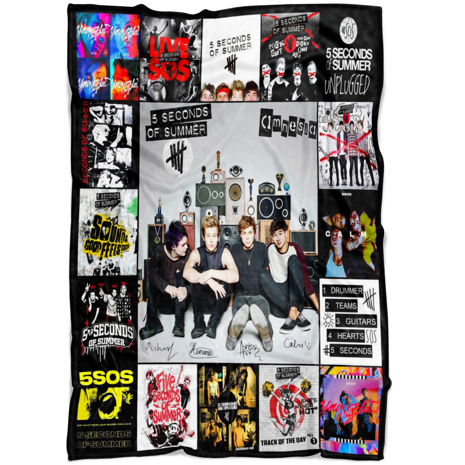 5 Seconds Of Summer Blanket