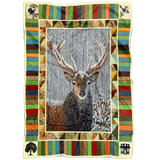 The Deer King Of Hunter Blanket