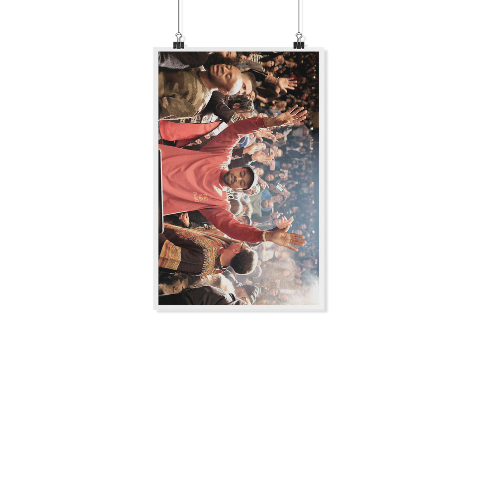 Kanye West The Life of Pablo Poster Rap Hiphop Super Star No Frame (17 X 11 (Horizontal))