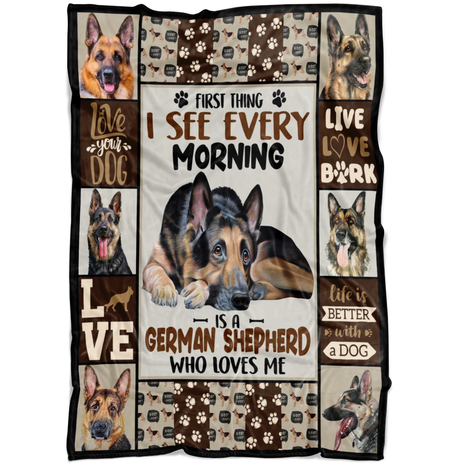 German Shepherd Quilt