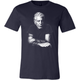 Anthony Bourdain T-Shirt Chef Gift - Anthony Bourdain Shirt - Canvas Unisex T-Shirt TL
