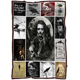 Edgar Allan Poe Blanket