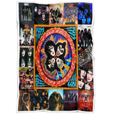 Kiss Blanket Kiss Rock Band Quilt