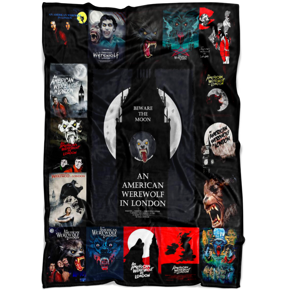 American Werewolf In London Blanket copy