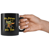 Baby Youda Coffee Mug 11oz, My Patronus Is A Baby Yo-da Coffee Mug, Ceramic Coffee Mug Tea Cup - TL
