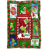 The Grinch Christmas Blanket